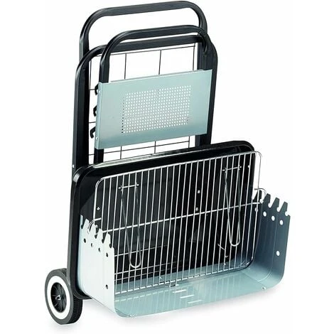 Garden Friend Barbecue Clic Clac In Acciaio 60x68x86,5h Cm Pieghevole 4 Garden Friend Barbecue Clic Clac In Acciaio 60x68x86,5h Cm Pieghevole - immagine 2