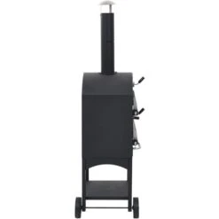 Forno Pizza Esterno A Carbonella Con Pietra Refrattaria VidaXL -Barbecue Forniture Negozio 11121689 3