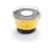 Barbecue Portatile A Carbonella Giallo Con Ventola Elettrica Giallo -Barbecue Forniture Negozio 11568114 1