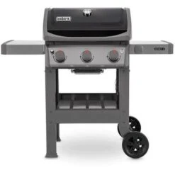 Barbecue A Gas Weber Spirit II E-310 GBS Coperchio In Acciaio 3 Bruciatori 8 KW