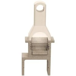 Barbecue Fisso In Muratura Con Canna Fumaria VidaXL -Barbecue Forniture Negozio 12438691 5