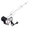 Spiedo Girarrosto Da Barbecue 70 Cm 230 V In Acciaio Inox Con 2 Forchettoni Rosticceria -Barbecue Forniture Negozio 13264811 1