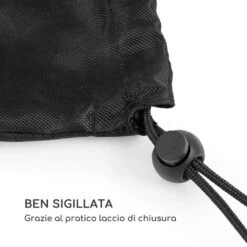 Blumfeldt Bella Donna Copertura 100% Poliestere Resistente All'acqua Nero -Barbecue Forniture Negozio 13296264 5