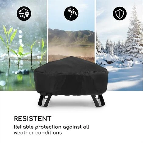 Blumfeldt Oreos Copertura In Nylon 600D Resistente All'acqua Nero 6 Blumfeldt Oreos Copertura In Nylon 600D Resistente All'acqua Nero - immagine 4