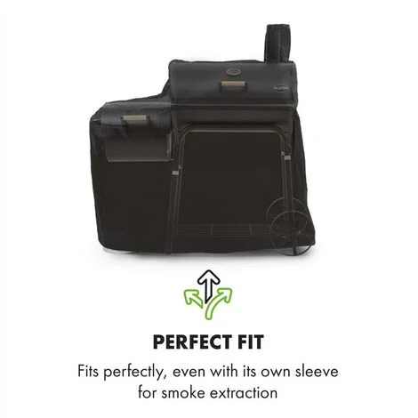 Klarstein Beef Brisket Copertura Protettiva Oxford Canvas Nero 4 Klarstein Beef Brisket Copertura Protettiva Oxford Canvas Nero - immagine 2