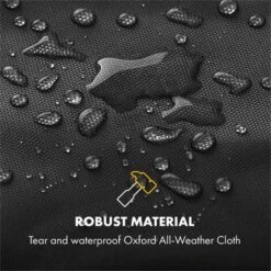 Klarstein Beef Brisket Copertura Protettiva Oxford Canvas Nero 10 Klarstein Beef Brisket Copertura Protettiva Oxford Canvas Nero -Barbecue Forniture Negozio 13296304 4