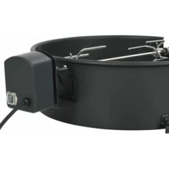 Kit Per Barbecue Allo Spiedo 47 Cm Nero VidaXL -Barbecue Forniture Negozio 14226419 4