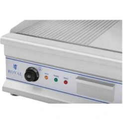 Piastra Elettrica Acciaio Doppia Manopola Grill Barbecue 230V Liscia+Rigata 75Cm -Barbecue Forniture Negozio 14895739 4