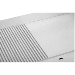 Piastra Elettrica Acciaio Doppia Manopola Grill Barbecue 230V Liscia+Rigata 75Cm -Barbecue Forniture Negozio 14895739 5