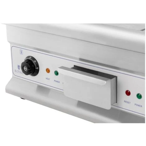 Fry Top Elettrico Professionale Griglia Piastra Per Grigliare Doppio 6400W 60 Cm 6 Fry Top Elettrico Professionale Griglia Piastra Per Grigliare Doppio 6400W 60 Cm - immagine 4