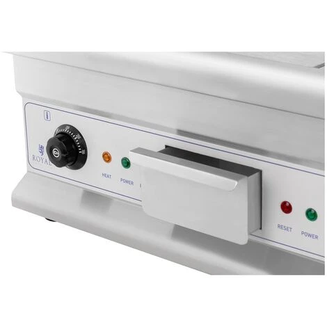 Fry Top Elettrico Professionale Griglia Piastra Per Grigliare Doppio 6400W 60 Cm 7 Fry Top Elettrico Professionale Griglia Piastra Per Grigliare Doppio 6400W 60 Cm - immagine 5