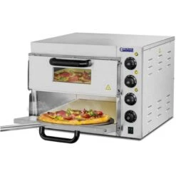 Forno Per Pizza Elettrico Con Pietra Da Casa Professionale Argilla Chamotte 3 Kw