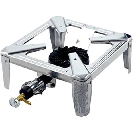 Fornellone Gas Gpl In Acciaio Inox Fornello Con Bruciatore In Ghisa 40x40x19 Cm 3 Fornellone Gas Gpl In Acciaio Inox Fornello Con Bruciatore In Ghisa 40x40x19 Cm