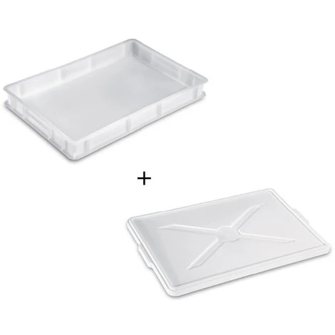 OFFERTA 3 CASSETTE PORTAIMPASTO 1 COPERCHIO 60X40X10 CONTENITORE IMPASTO PIZZA 7 OFFERTA 3 CASSETTE PORTAIMPASTO 1 COPERCHIO 60X40X10 CONTENITORE IMPASTO PIZZA - immagine 5