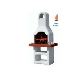 Barbecue In Muratura Laredo Kg 210 Cm 88x56x176h