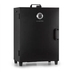 Klarstein Flintstone Affumicatore 1600 W Termometro Acciaio Inox Nero