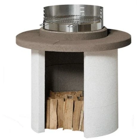 Barbecue In Muratura Mercurio Sarom Cm 102x102x103,7h Kg 203 3 Barbecue In Muratura Mercurio Sarom Cm 102x102x103,7h Kg 203