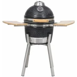 Griglia Barbecue Kamado Affumicatore In Ceramica 81 Cm VidaXL -Barbecue Forniture Negozio 2466564 4