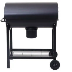 Barbecue Grill Doppia Griglia HWC-F70 Acciaio 53x93x103cm -Barbecue Forniture Negozio 24699168 4