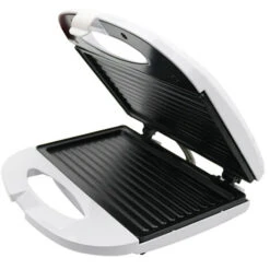 Piastra Elettrica 750W Bistecchiera Antiaderente Griglia Cucina Sandwich Toast 10 Piastra Elettrica 750W Bistecchiera Antiaderente Griglia Cucina Sandwich Toast -Barbecue Forniture Negozio 28062757 4