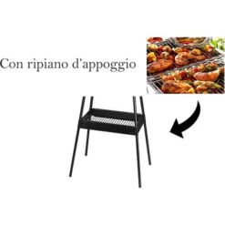 Barbecue Elettrico 2000W MASTER EB02S Bistecchiera Griglia Portatile Piedistallo 9 Barbecue Elettrico 2000W MASTER EB02S Bistecchiera Griglia Portatile Piedistallo -Barbecue Forniture Negozio 28089122 3