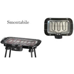 Barbecue Elettrico 2000W MASTER EB02S Bistecchiera Griglia Portatile Piedistallo 10 Barbecue Elettrico 2000W MASTER EB02S Bistecchiera Griglia Portatile Piedistallo -Barbecue Forniture Negozio 28089122 4