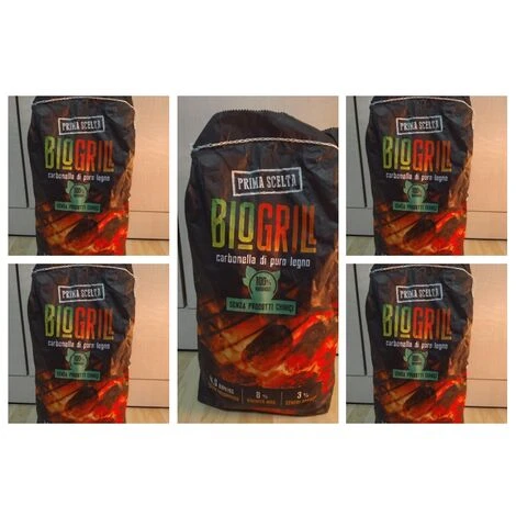 Carbonella 3 Kg / 4+1 Omaggio - Carbonella 3KG 4 Carbonella 3 Kg / 4+1 Omaggio - Carbonella 3KG - immagine 2