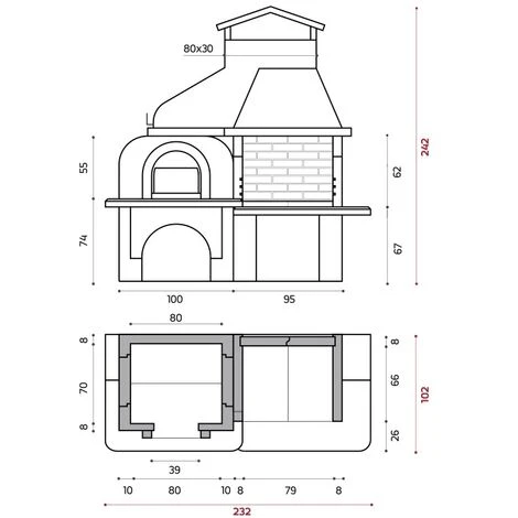 Barbecue Edilmark PIZZA-PARTY 4 Barbecue Edilmark PIZZA-PARTY - immagine 2