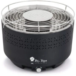 Barbecue A Carbonella Bbq Da Tavolo Senza Fumo Con Ventola Galeras Nero -Barbecue Forniture Negozio 31496456 3