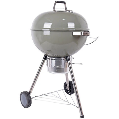 Mastercook - Barbecue A Carbonella Diametro Griglia 57 Cm, Barbecue Con Ruote E Coperchio, BBQ A Carbone Dotato Di Termometro E Sistema Raccogli Cenere, Altezza Griglia Da Terra 78 Cm Gold 3 Mastercook - Barbecue A Carbonella Diametro Griglia 57 Cm, Barbecue Con Ruote E Coperchio, BBQ A Carbone Dotato Di Termometro E Sistema Raccogli Cenere, Altezza Griglia Da Terra 78 Cm Gold