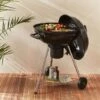 Barbecue A Carbonella Ø57cm - Georges Smaltato Nero - Barbecue Con Aeratori, Smaltato, Affumicatore Raccogli Cenere -Barbecue Forniture Negozio 34586093 1