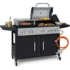 Klarstein Kingsville XL - Griglia Combinata, Gas, Forno Da Pizza, 20,5 KW, 5+1 Bruciatori 2 Klarstein Kingsville XL - Griglia Combinata, Gas, Forno Da Pizza, 20,5 KW, 5+1 Bruciatori -Barbecue Forniture Negozio 34686573 1