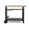 Carrello Per Plancha Nero/legno - Gs131 - Livoo 2 Carrello Per Plancha Nero/legno - Gs131 - Livoo -Barbecue Forniture Negozio 34738541 1