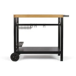 Carrello Per Plancha Nero/legno - Gs131 - Livoo
