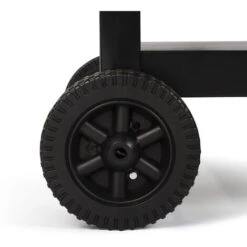 Carrello Per Plancha Nero/legno - Gs131 - Livoo -Barbecue Forniture Negozio 34738541 3