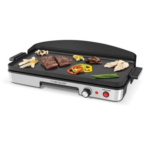 Plancha Elettrica 1900w 50x22cm - Qpl345 - Riviera & Bar 5 Plancha Elettrica 1900w 50x22cm - Qpl345 - Riviera & Bar - immagine 3