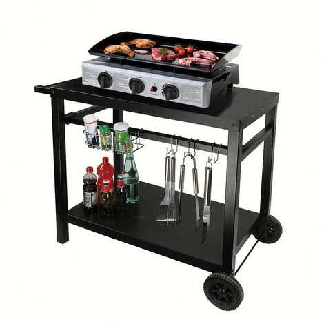Carrello Per Plancha Nera - Gs130 - Be Nomad 4 Carrello Per Plancha Nera - Gs130 - Be Nomad - immagine 2