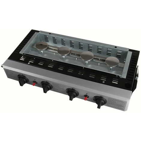 Plancha Gas 10kw Piastra Smaltata 77x34cm - Doc194 - Be Nomad 4 Plancha Gas 10kw Piastra Smaltata 77x34cm - Doc194 - Be Nomad - immagine 2