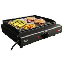 Fry Top Elettrico 2000w Piastra In Ghisa Smaltata 43x37cm - 804337 - Somagic -Barbecue Forniture Negozio 34741168 4