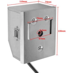 Motore Professionale Per Spiedo In Acciaio Inox 4 W VidaXL -Barbecue Forniture Negozio 3522856 3