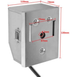 Motore Professionale Per Spiedo In Acciaio Inox 4 W VidaXL -Barbecue Forniture Negozio 3522856 5