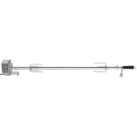 Spiedo Professionale Con Motore In Acciaio 1200 Mm VidaXL 4 Spiedo Professionale Con Motore In Acciaio 1200 Mm VidaXL - immagine 2