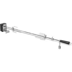 Spiedo Motorizzato Da Rosticceria In Acciaio 1000 Mm VidaXL -Barbecue Forniture Negozio 3522861 4