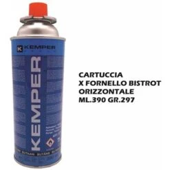 CARTUCCIA X FORNELLO BISTROT ORIZZONTALE ML.390 GR.297