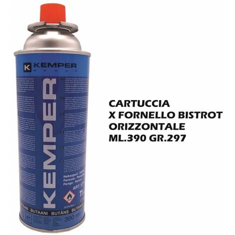 CARTUCCIA X FORNELLO BISTROT ORIZZONTALE ML.390 GR.297 3 CARTUCCIA X FORNELLO BISTROT ORIZZONTALE ML.390 GR.297