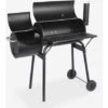 Barbecue A Carbonella Con Affumicatore BBQ Comignolo E Ruote Brisket -Barbecue Forniture Negozio 35911905 1