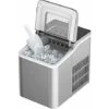 Macchina Del Ghiaccio Silenziosa, Fabbricatore Di Ghiaccio Per Uso Domestico, 12kg Al Giorno, Con Serbatoio Dell'Acquadi 1,6 Litri, Facile Da Usare, 30x22x29,5 Cm (Argento) -Barbecue Forniture Negozio 37329464 1