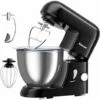 Impastatrice Planetaria Con 6 Modalit¨¤ Regolabili,1300 W, Mixer Multifunzione A Basso Rumore,Robot Da Cucina Elettrico Con Fruste 4L (Nero) 1 Impastatrice Planetaria Con 6 Modalit¨¤ Regolabili,1300 W, Mixer Multifunzione A Basso Rumore,Robot Da Cucina Elettrico Con Fruste 4L (Nero) -Barbecue Forniture Negozio 37329666 1