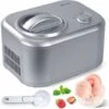 Gelatiera Con Compressore Autorefrigerante 100W, 1L, Macchina Per Gelato E Sorbetti, Ice Cream Maker, 3 Modalit¨¤, 35,5 X 26 X 23 Cm (Argento) 1 Gelatiera Con Compressore Autorefrigerante 100W, 1L, Macchina Per Gelato E Sorbetti, Ice Cream Maker, 3 Modalit¨¤, 35,5 X 26 X 23 Cm (Argento) -Barbecue Forniture Negozio 37329753 1