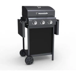 Barbecue Gas BBQ Acciaio Inox 3 Bruciatori Ripiani Pieghevoli Romesco 9 Barbecue Gas BBQ Acciaio Inox 3 Bruciatori Ripiani Pieghevoli Romesco -Barbecue Forniture Negozio 41542029 3